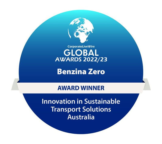 Sustainable Transport Solutions Australia Award Winner!