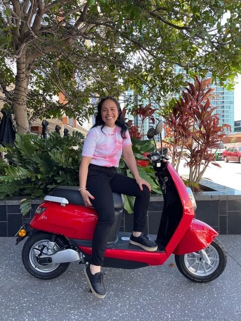 What’s it like going from a Ducati to an Electric Moped?