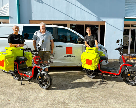 Delivering Mail in Regional Queensland