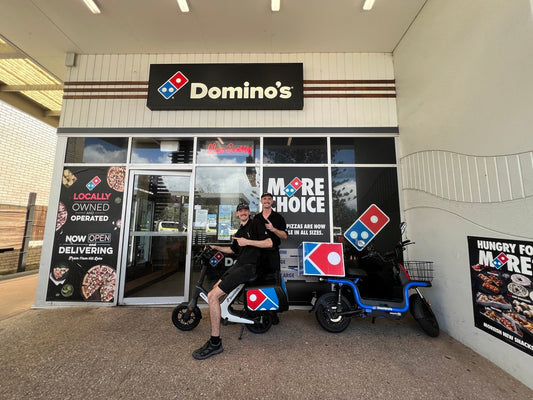 V-50's roll into Domino's stores