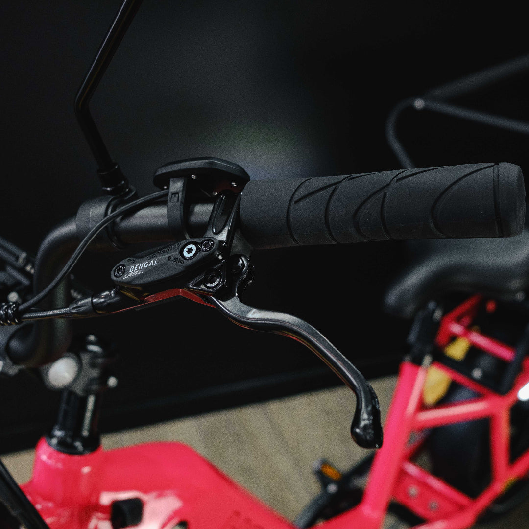 Benzina zero hauler cargo e-bike. kids seat. electric bike. step through frame. lightweight. delivery e-bike.