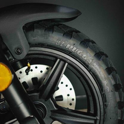 all terrain tyre. electric scooter. electric bike. delivery. farm. work. 