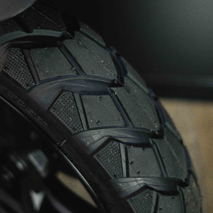 all terrain tyre. electric scooter. electric bike. delivery. farm. work. 