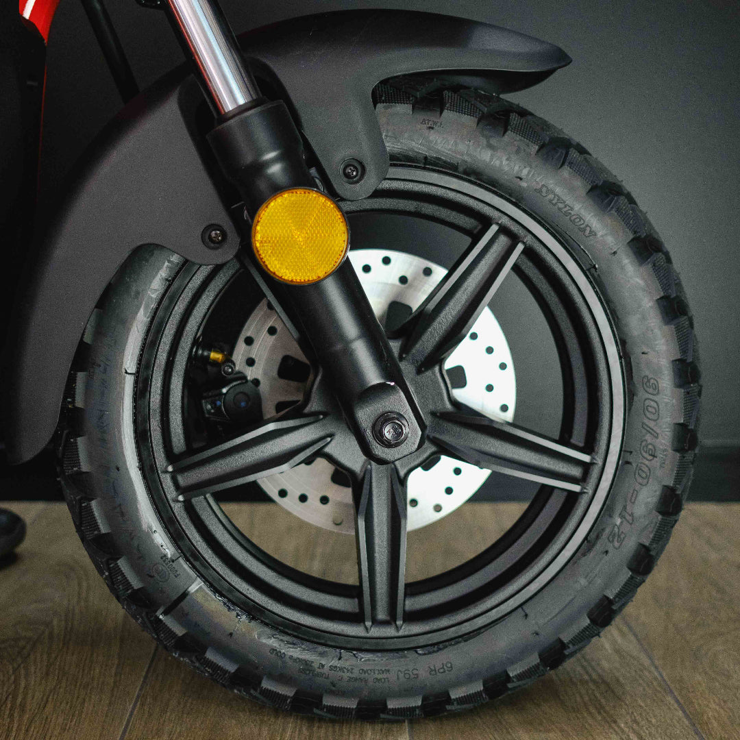 all terrain tyre. electric scooter. electric bike. delivery. farm. work. 